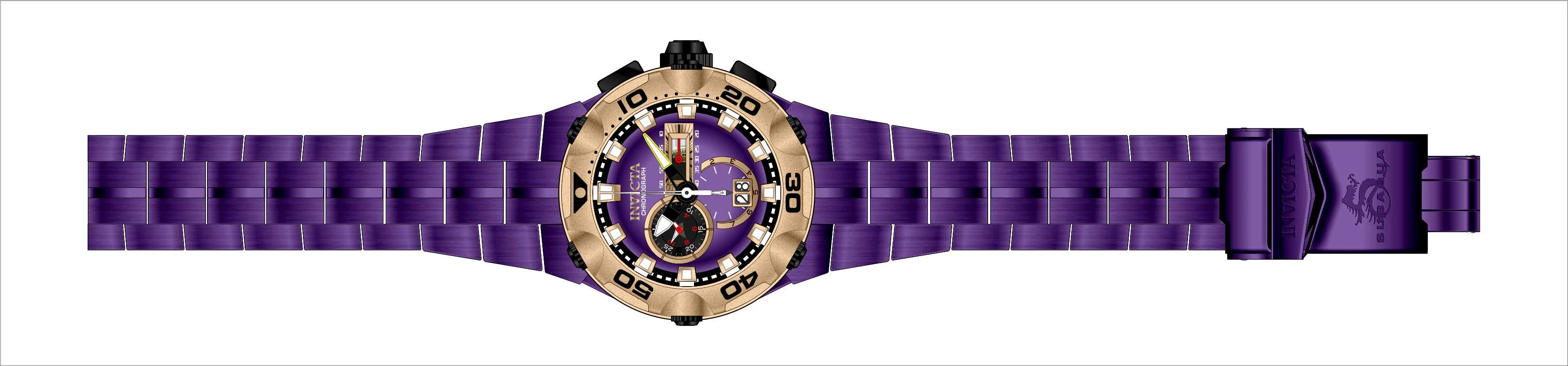 Parts for Invicta Subaqua Men 41726