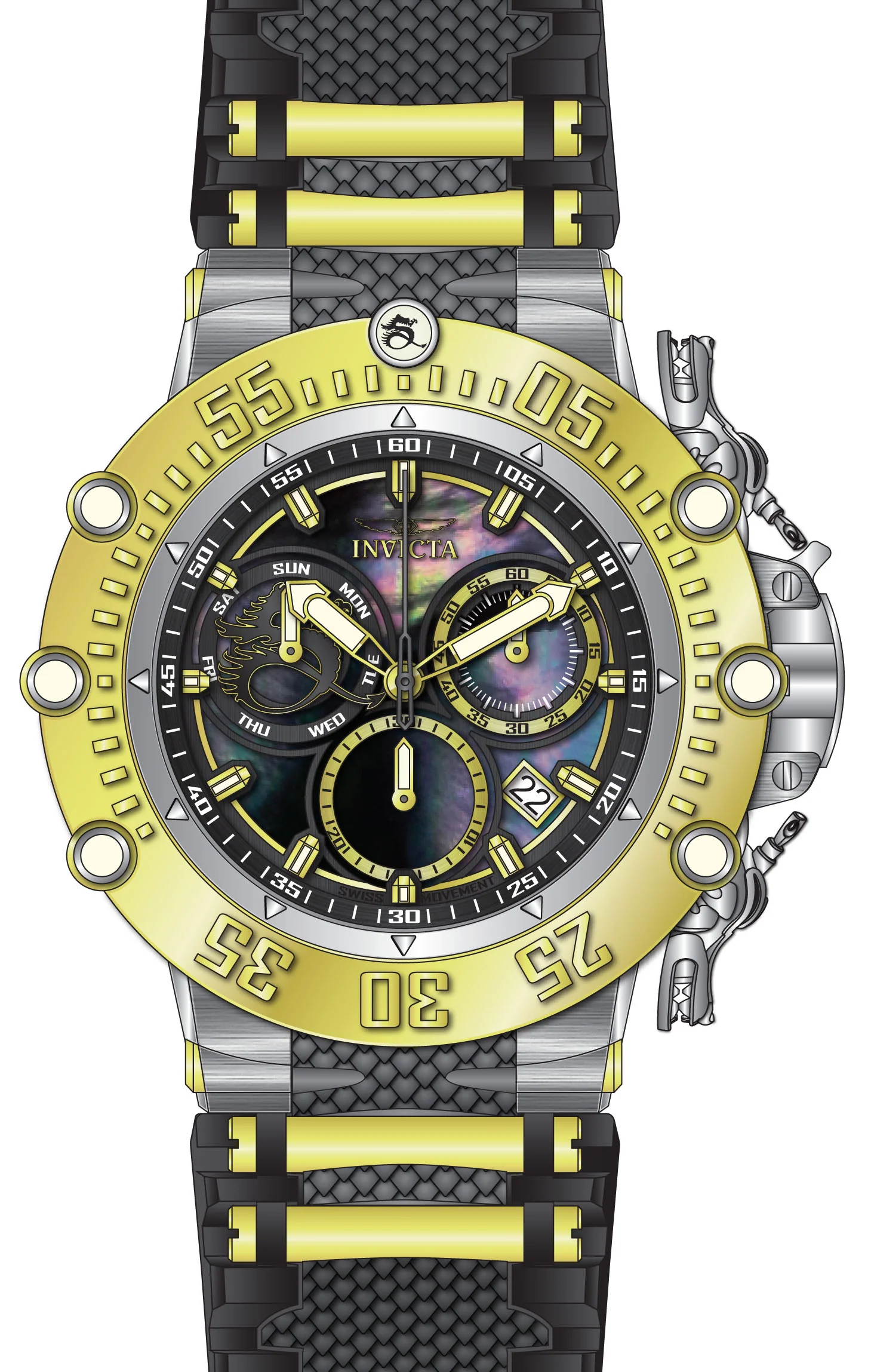 Parts For Invicta Subaqua Men 46481