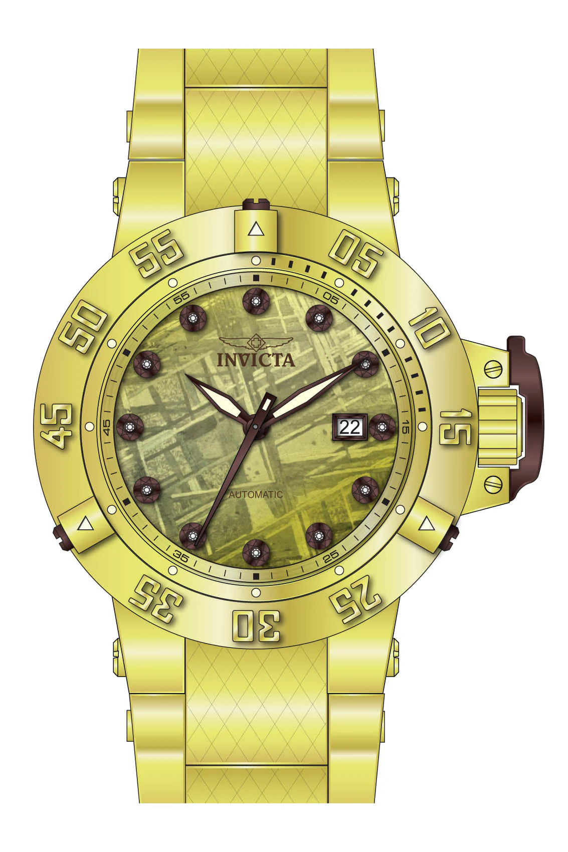 Parts for Invicta Subaqua Noma III Men 35671 - Image 2