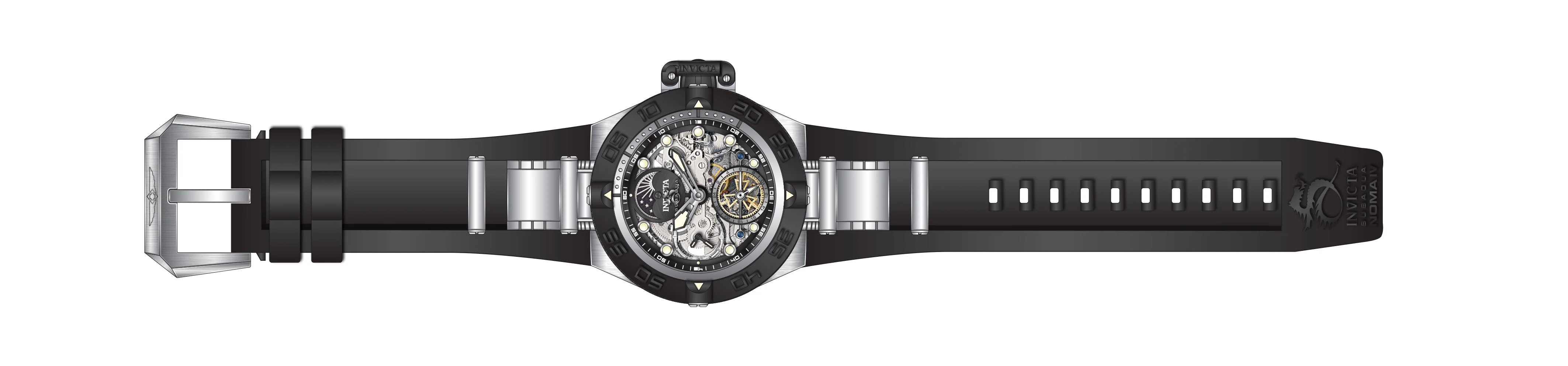 Parts for Invicta Subaqua Noma IV Men 43909